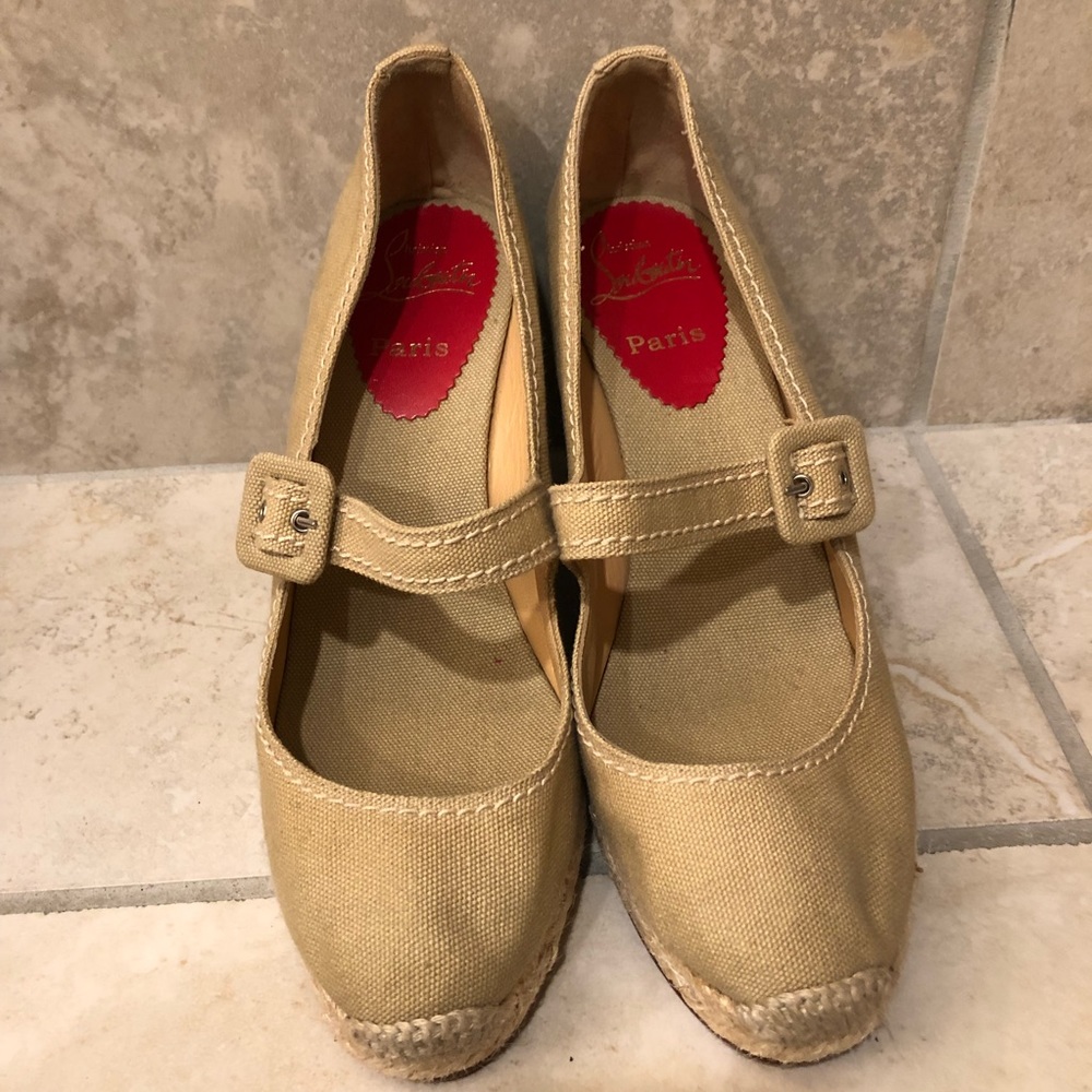New! Authentic Christian Louboutin Espadrilles